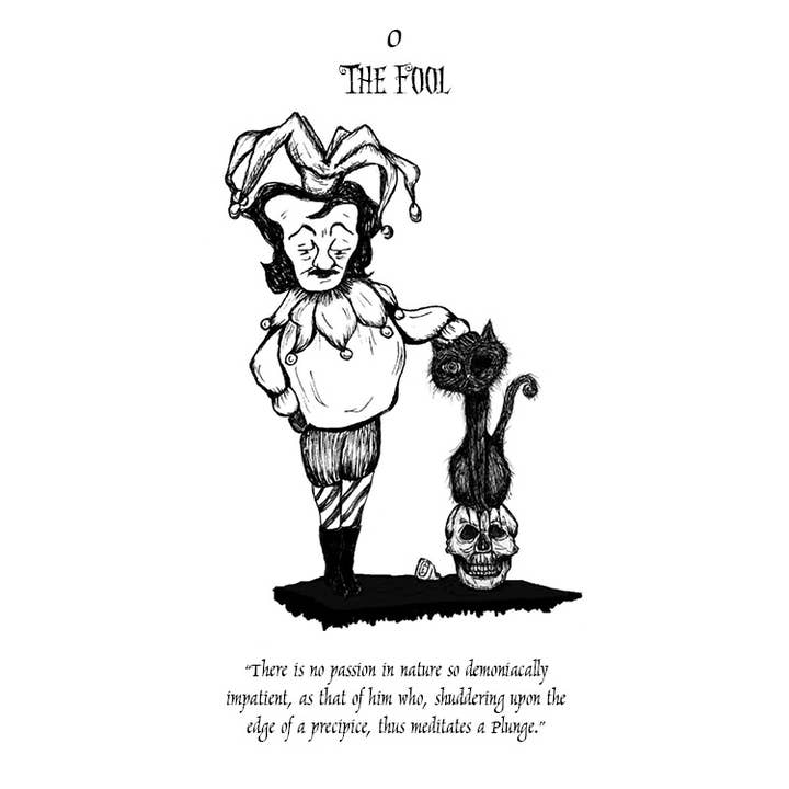 REDFeather - Wholesale Tarot Cards - The Poe Tarot5