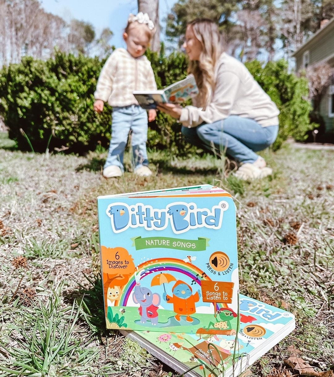 Ditty Bird - Vente Livre pour enfants de maternelle (de 3 à 5 ans) - Livre sonore Ditty Bird pour enfants : Chansons de la nature USB-C6
