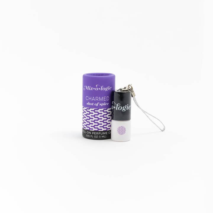 Mixologie - Wholesale Roll-On Fragrance - Charmed (shot of spice) - Keychain Mini Roll-On Perfume