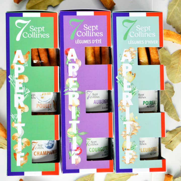 Sept Collines - Wholesale Tapenade - Aperitif box - “Prix Epicures” spreads and breadsticks2