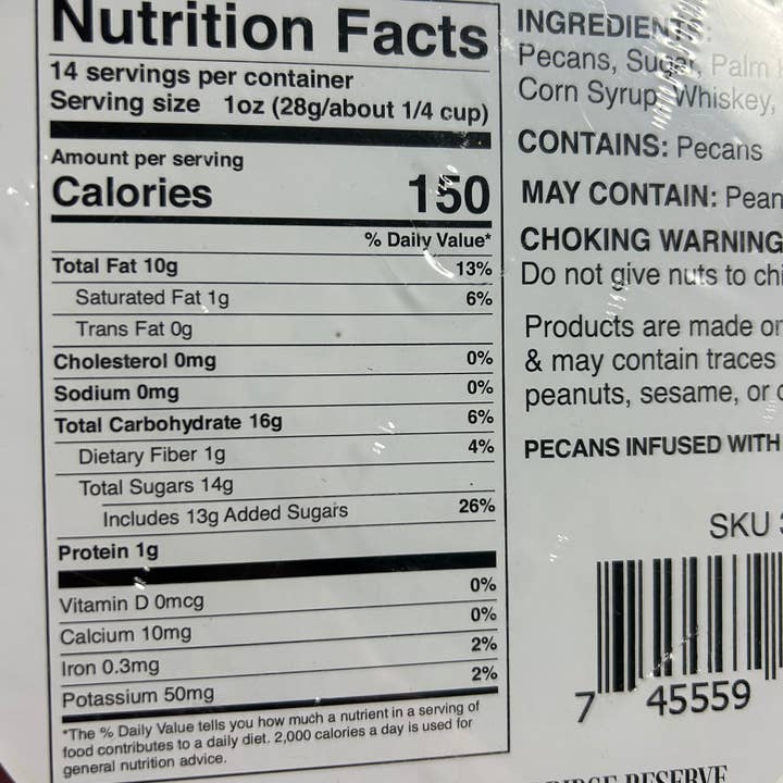 Damn, Man Snacks - Wholesale Nuts - Bluegrass Original Bourbon Pecans Gift Tin 14 Oz Nuts4