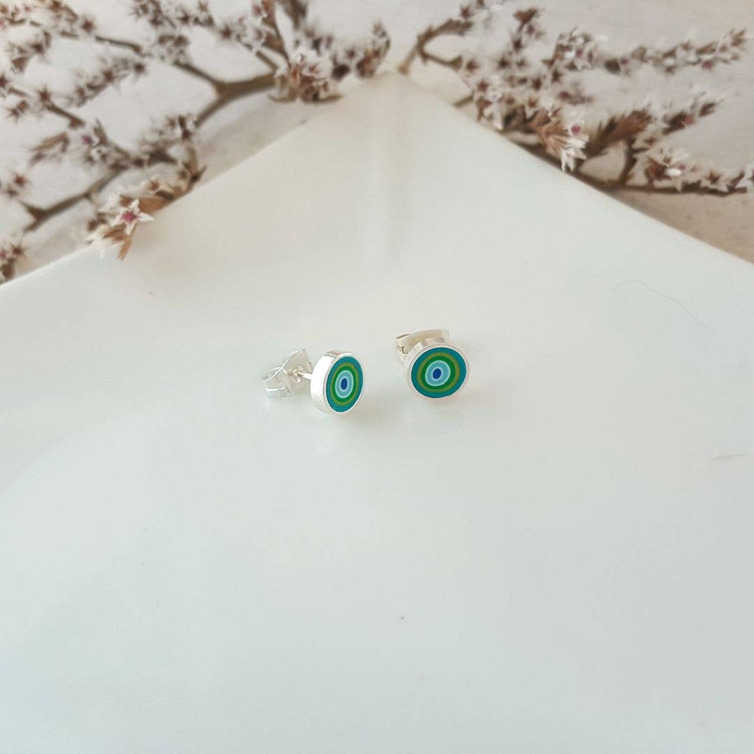 PASTACUITA - Wholesale Stud/Post Earrings - Small round everyday earrings. Handmade with polymerclay13