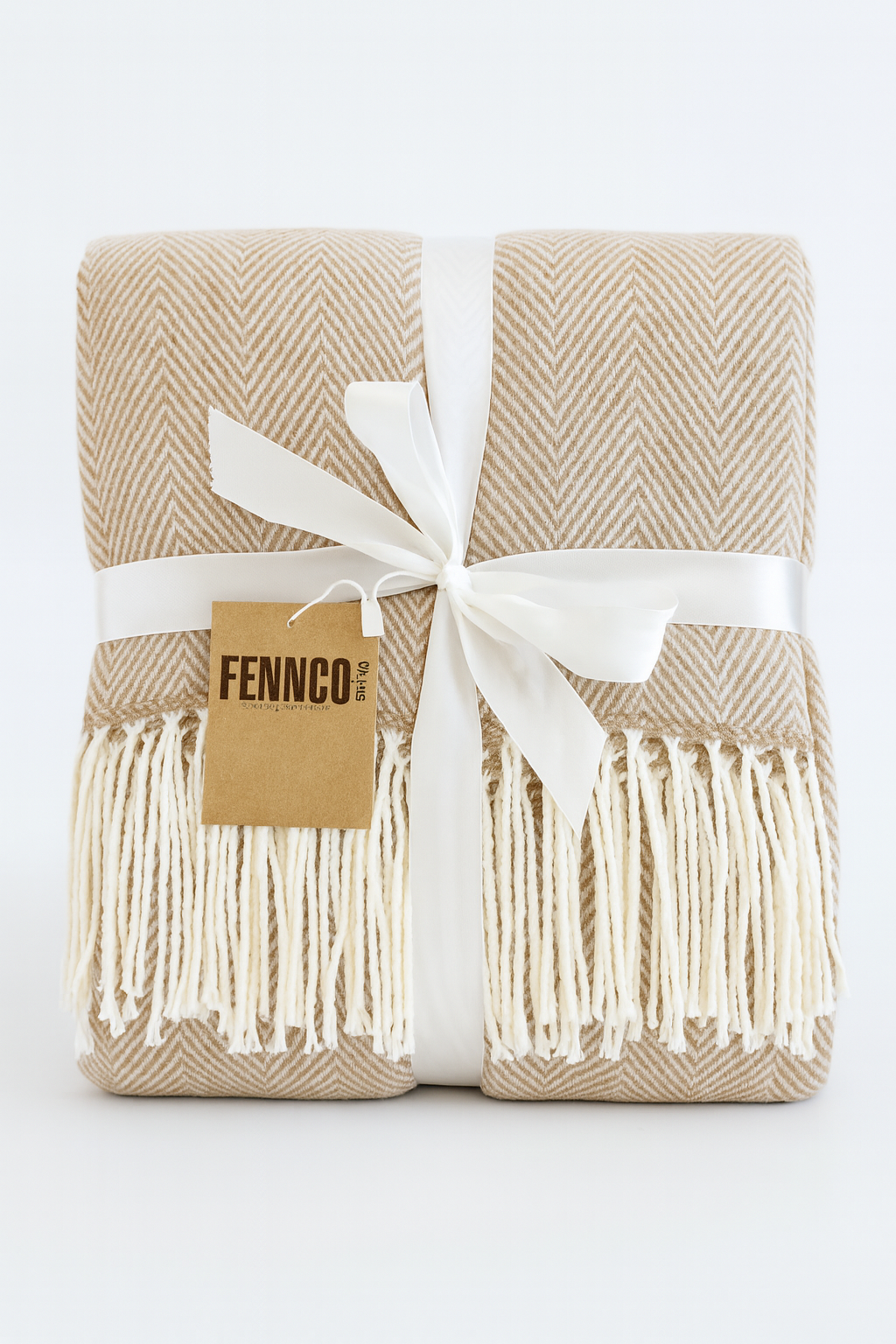 Fennco Styles - Wholesale Throw Blanket - Herringbone Throw Blanket with Fringe5