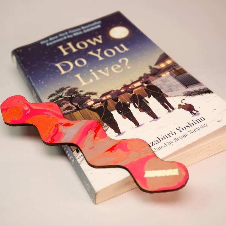 Leather Noodle Bookmark for wholesale by Nostyle