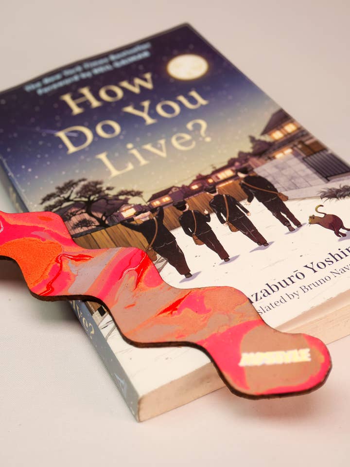 Leather Noodle Bookmark for wholesale by Nostyle