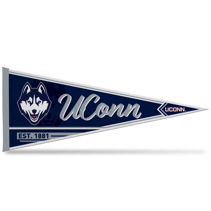 NCAA Connecticut Huskies - UCONN UCONN Classic Pennant for wholesale by Rico Industries
