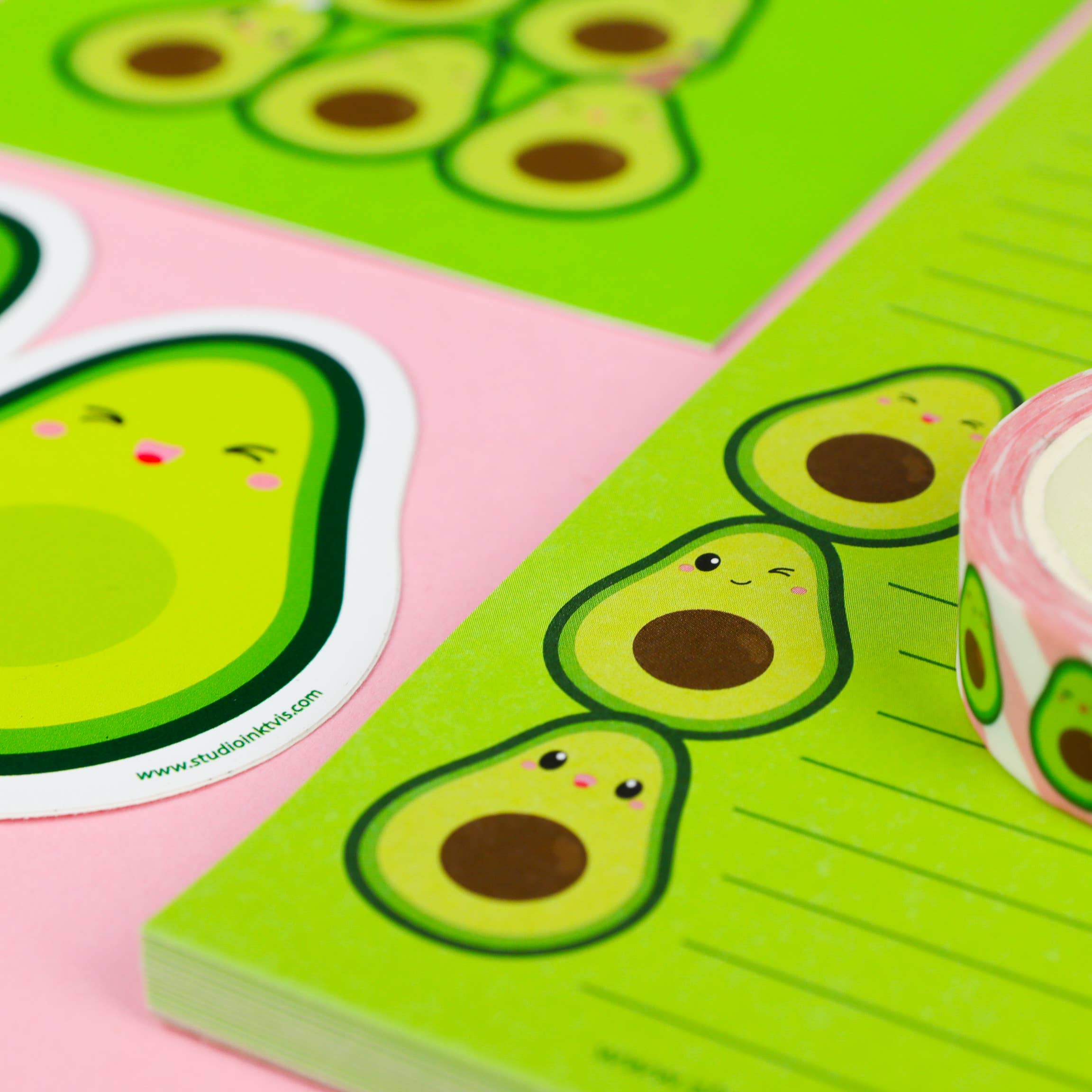 Studio Inktvis - Venta al por mayor Libretas - Bloc de notas Avocado Holy Guacamole ¡qué lista!4