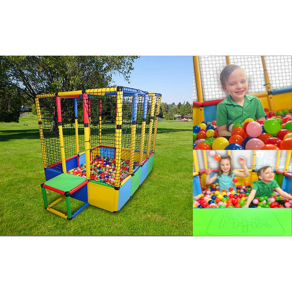 Funphix - Vente Jeu construction – enfant - Ensemble de jeu Dive In Ball Pit pour enfants | Extérieur et intérieur1