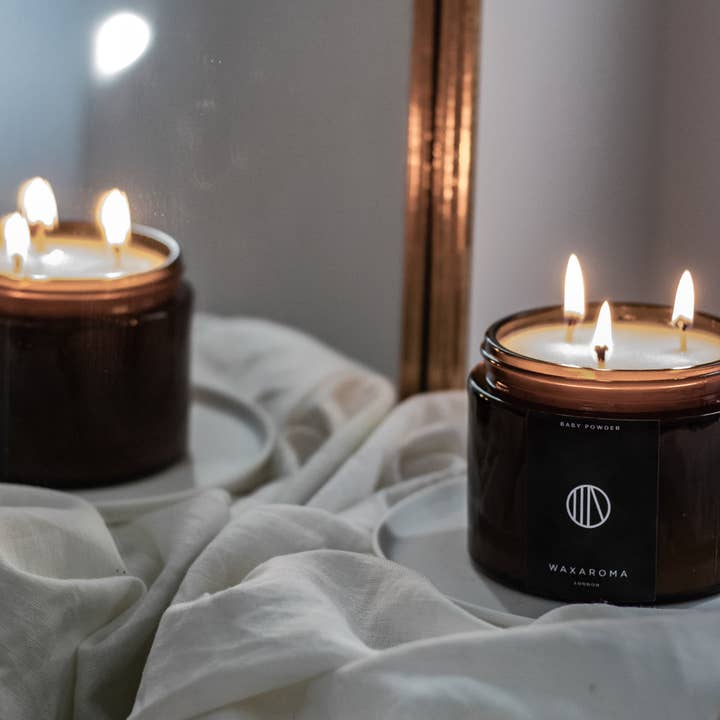 Baby Powder Candle for wholesale by Waxaroma LDN