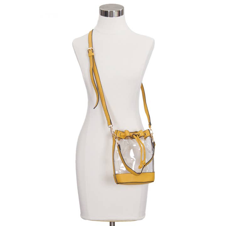 Hana - Wholesale Crossbody bag – Women's - Clear Crossbody Stadium Bucket Bag25
