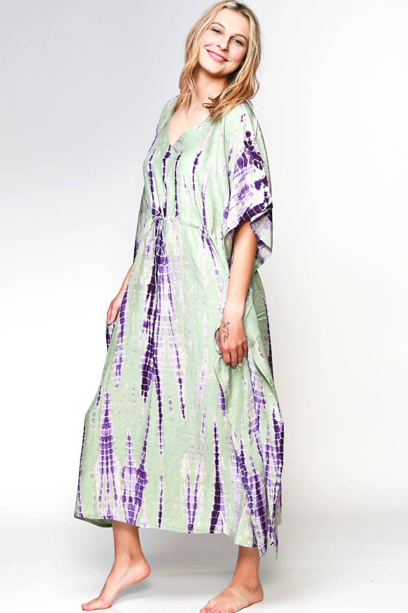Sevya Handmade - Wholesale Kaftan - Women's - Shibori Caftans11