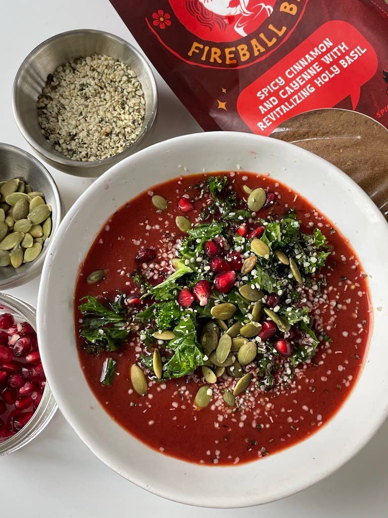 māla girl - Wholesale Soup - Superfood Instant Broth Powder w/ Spicy Cinnamon+Holy Basil6