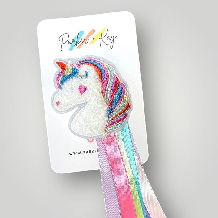 Unicorn Strands Hair Clip for wholesale by Parker and Kay Collective