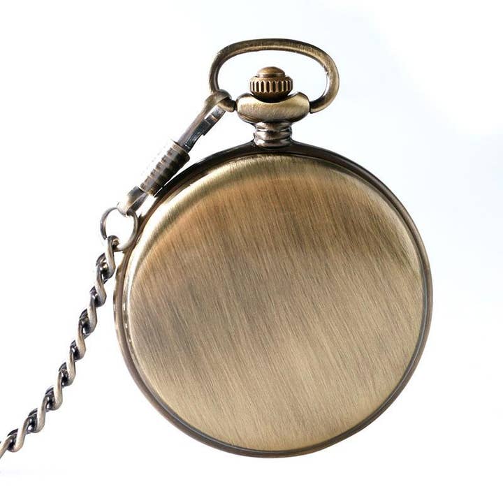 WoodWristCo - Wholesale Wrist Watch - Men's - Antique Pocket Watch Wooden Luxury