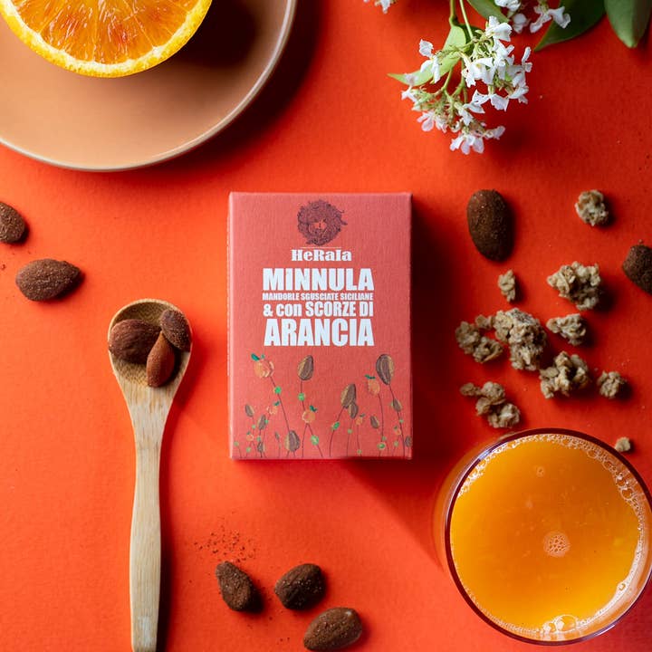 Heraia - Wholesale Nuts - Red Orange Flavoured Almond2