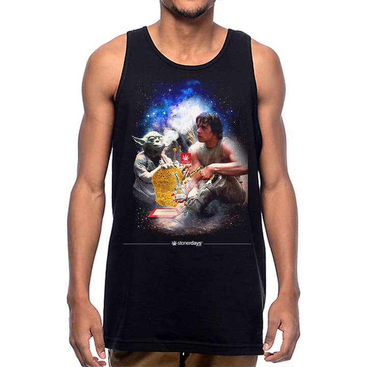 Yoda-Skywalker Tank for wholesale by StonerDays Apparel