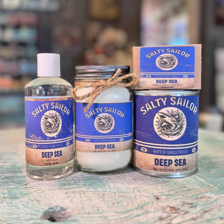 Deep Sea - Salty Sailor Collection for wholesale by Surfs Up Candle