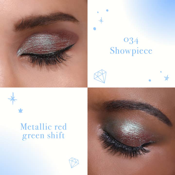 Moira Cosmetics - Wholesale Eyeshadow - Diamond Daze Liquid Shadow (034, Showpiece)4