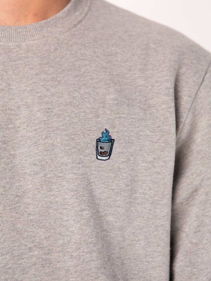 Sambuca | Broderet økologisk bomuld herretrøje for engroshandel hos Fashion Drinks