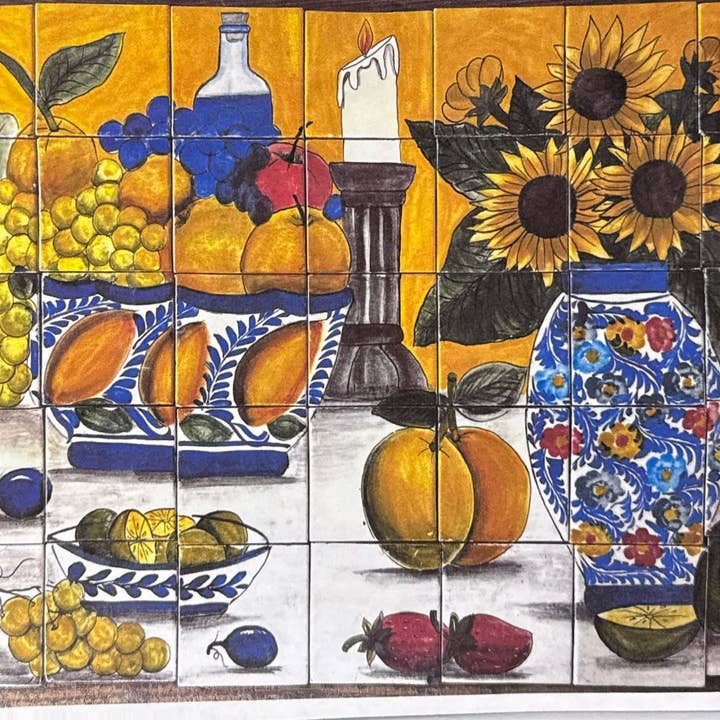 Still Life Mural for wholesale by Place of Clay