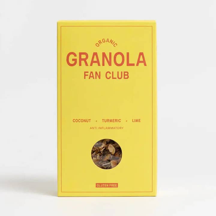 Coconut + Turmeric + Lime for wholesale by Granola Fan Club
