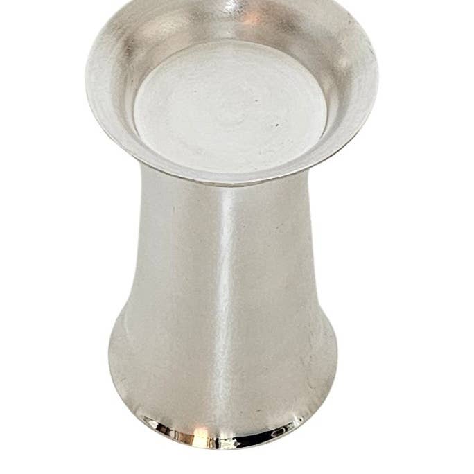 Corbell Silver - Wholesale Vase - Vase Plain Straight Sided Silver Plate 2.75"w x 4.5"h. SKU #: C11181