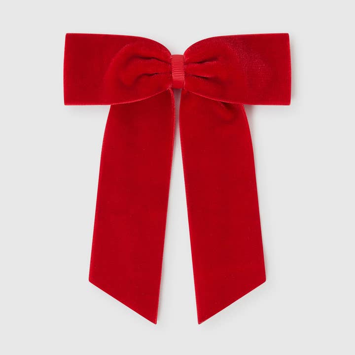 Scarlet Red PARIS NAPKIN BOW SET for wholesale on Faire0