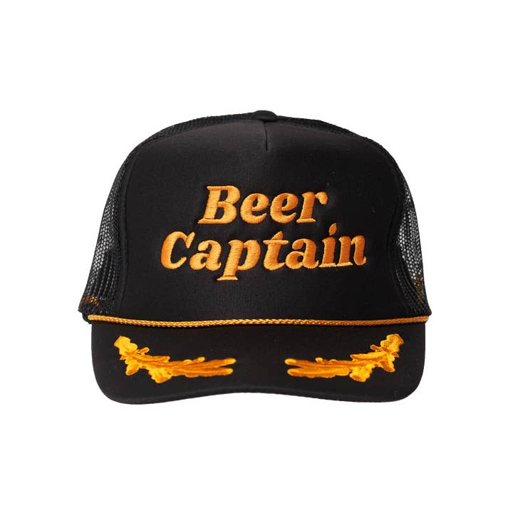 Beer Captain Trucker Hat for wholesale by Local Beach