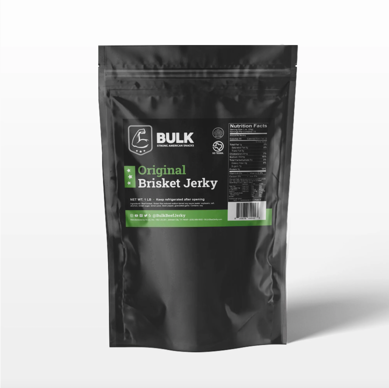 BULK Jerky - Wholesale Jerky - Brisket Beef Jerky - All Natural6