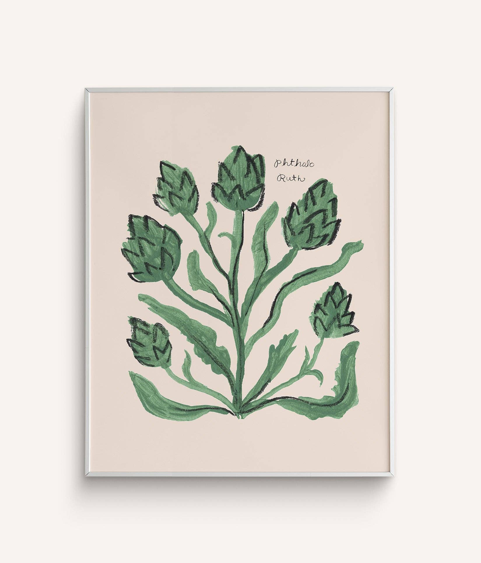 Phthalo Ruth - Wholesale Art Print - Artichoke Art Print