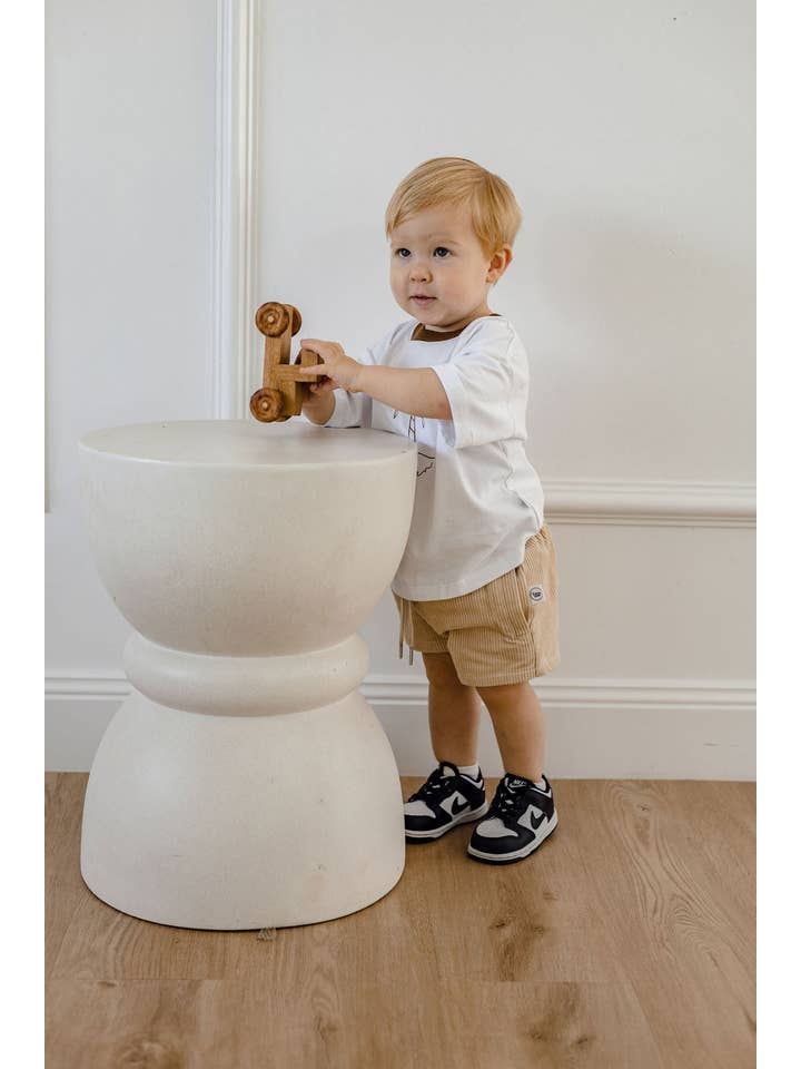 Woven Kids - Wholesale Shorts – Kids - Corduroy Shorts Sand19