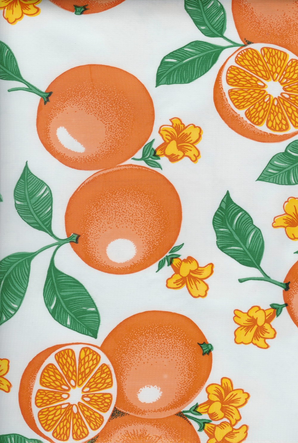 Oilcloth International - Wholesale Tablecloth - Oranges Tablecloth2