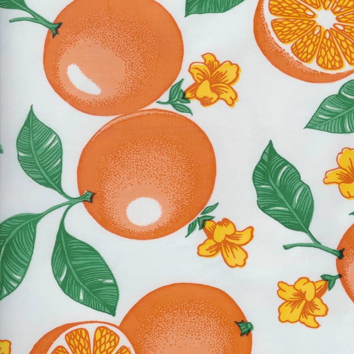 Oilcloth International - Wholesale Tablecloth - Oranges Tablecloth2
