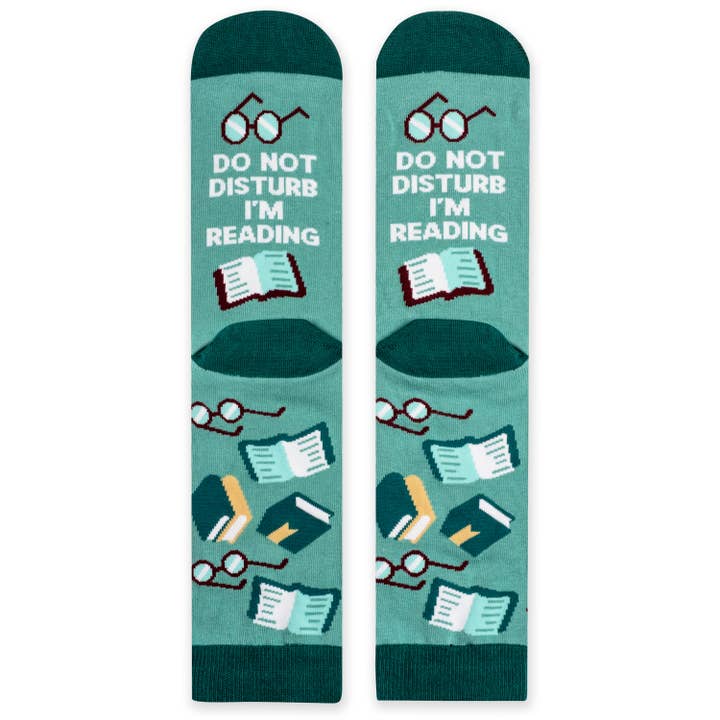 Lavley – Meias - Unissexo por atacado – Não Incomodar eu estou a ler meias1