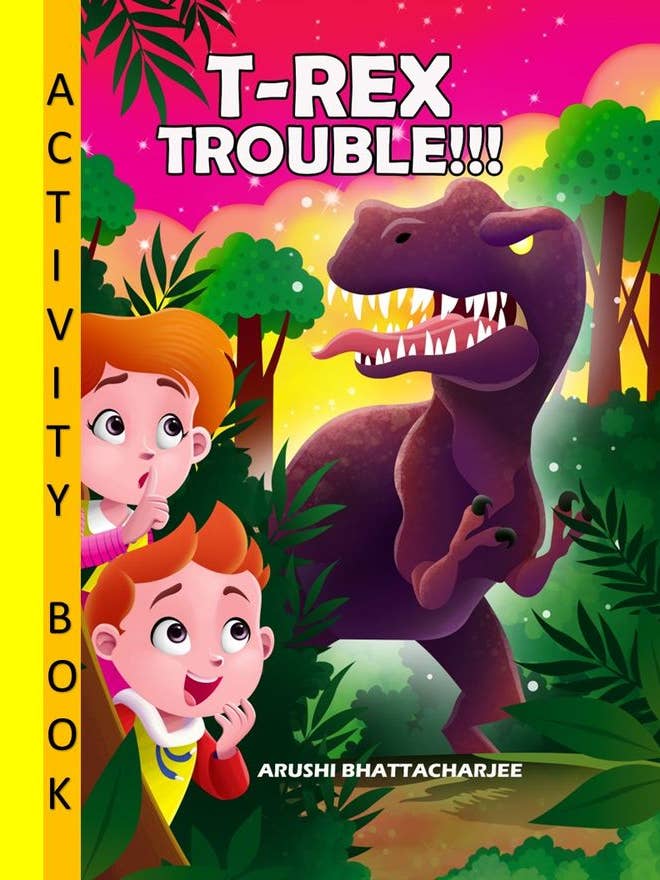 T-Rex Trouble - Activity Book for wholesale by Child Authors