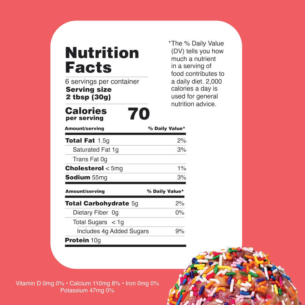 Twisted Dough - Wholesale Cake Mix - Confetti Protein Batter8