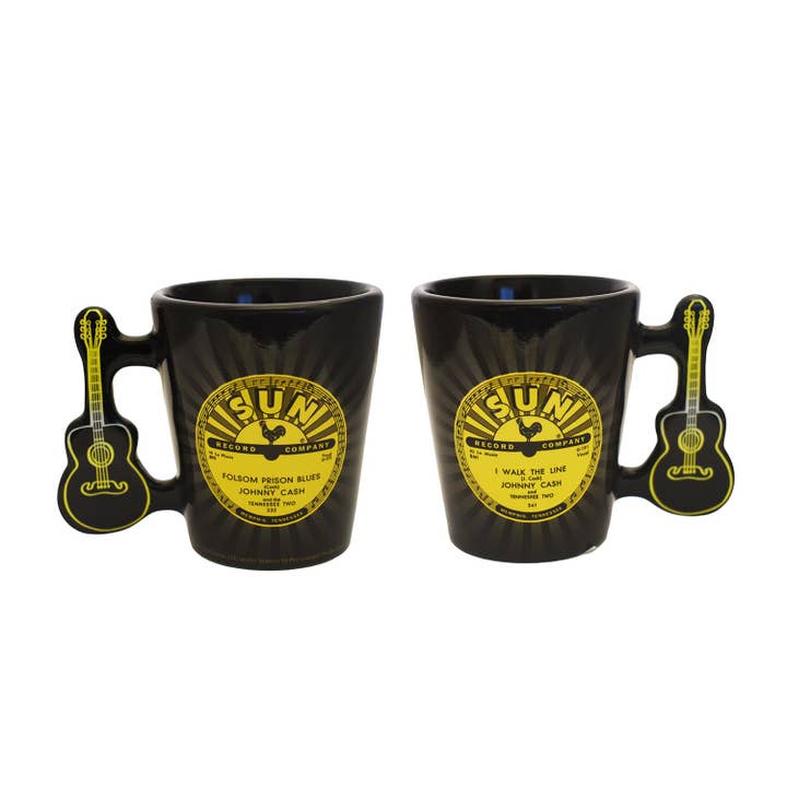 MID-SOUTH PRODUCTS - Wholesale Shot Glass - Sun Record Shot Glass - Johnny Cash Guitar Handle1