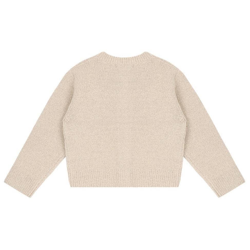 ToTo Heros - Wholesale Cardigan - Kids - Floras Embroidery Knit Cardigan2