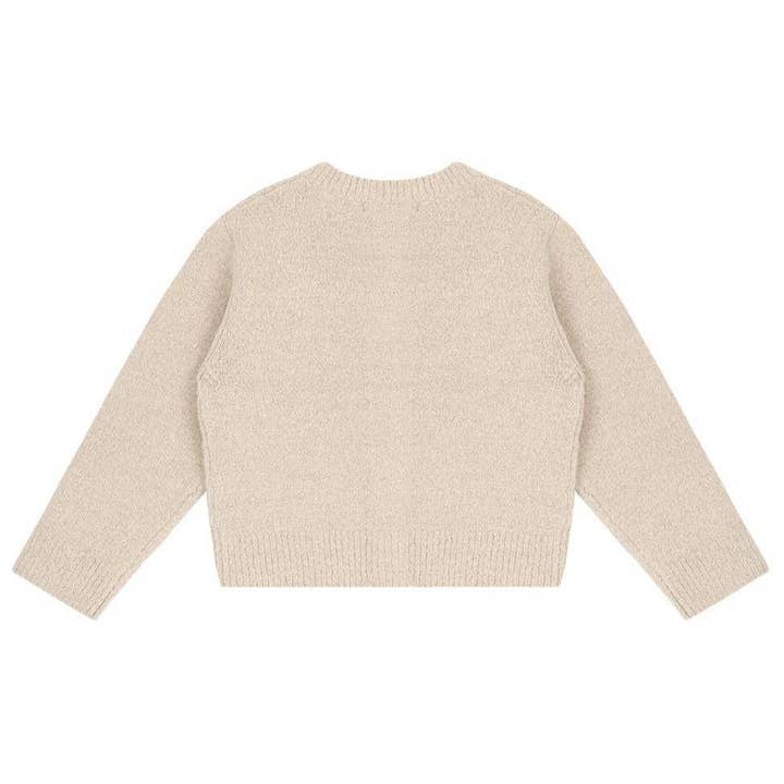 ToTo Heros - Wholesale Cardigan - Kids - Floras Embroidery Knit Cardigan2