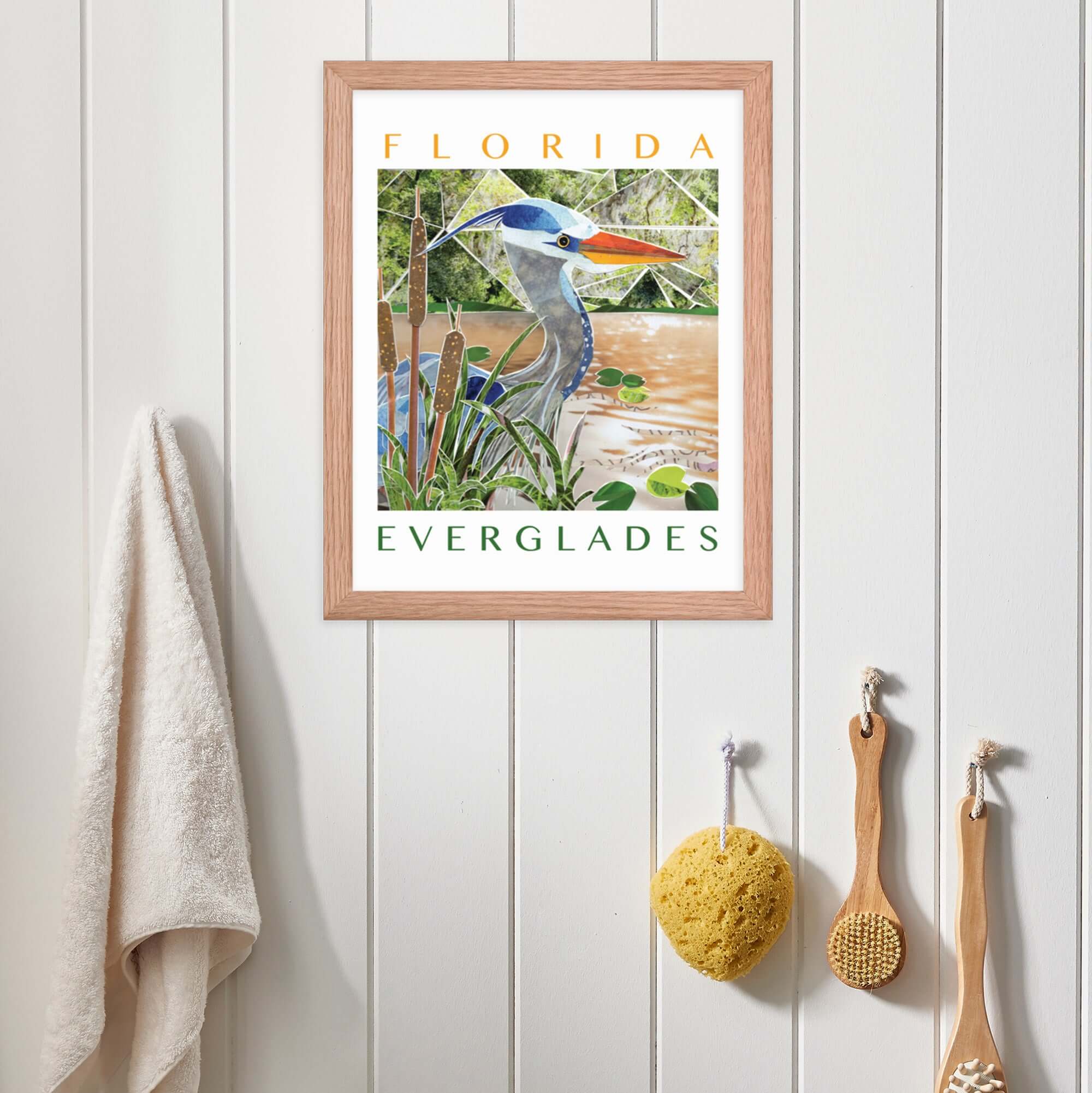 more the merrlier - Wholesale Art Print - Florida Everglades Framed Poster3