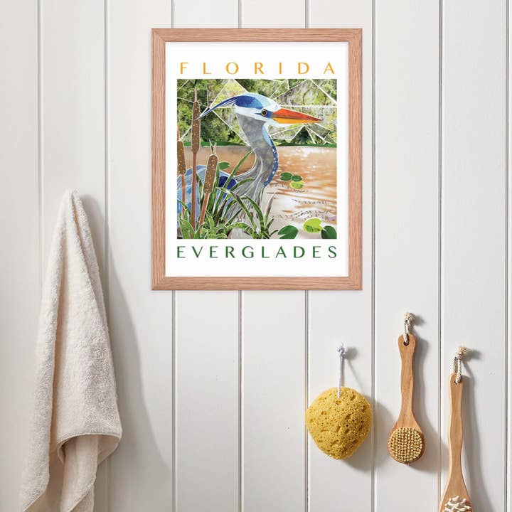 more the merrlier - Wholesale Art Print - Florida Everglades Framed Poster3