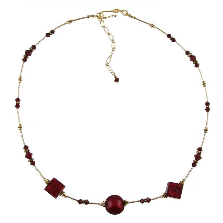 SN-221 Choker Red Delicious for wholesale by Andrea Menghetti