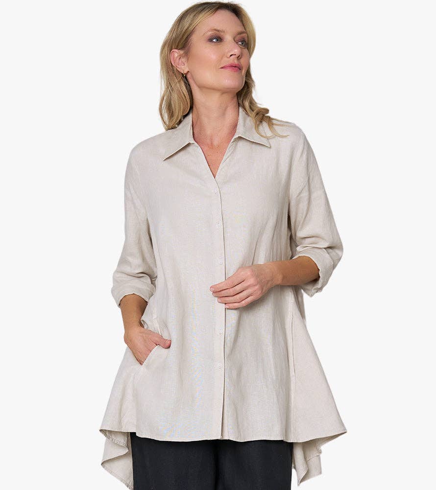 Stella Carakasi - Wholesale Button Down Shirt - Women's - True Form Shirt (*)15