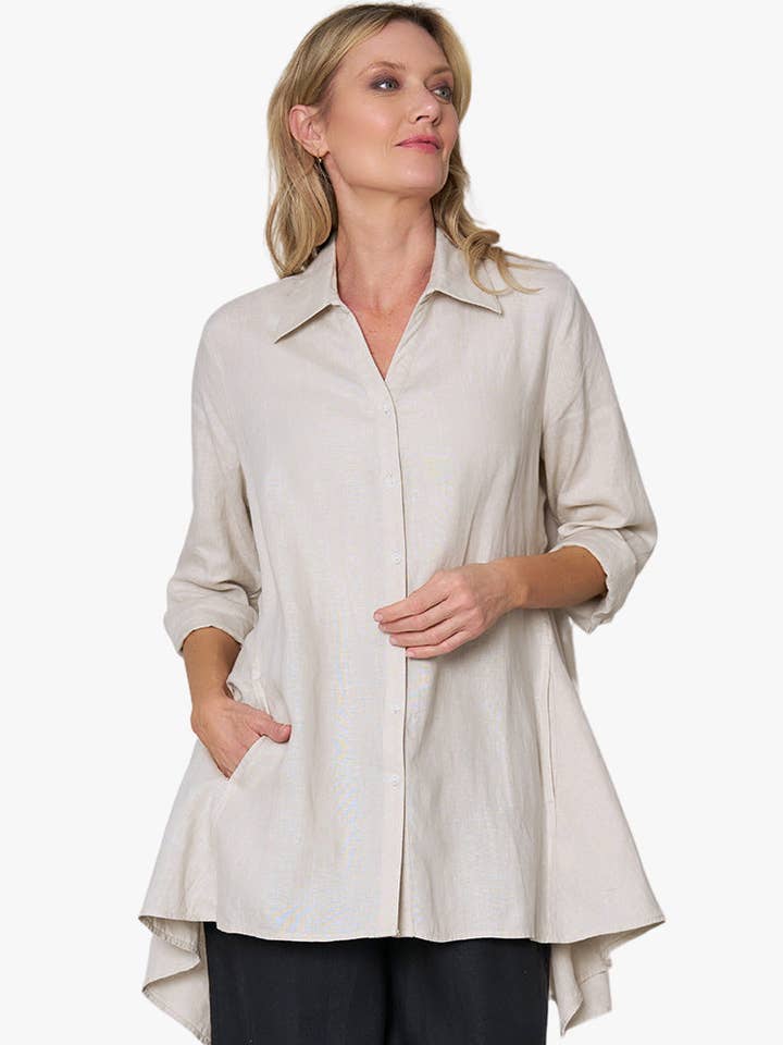 Stella Carakasi - Wholesale Button Down Shirt - Women's - True Form Shirt (*)15