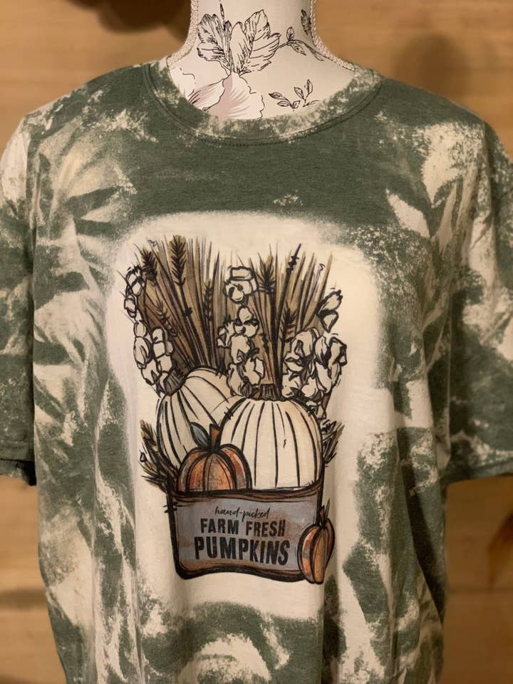 Farm Fresh Pumpkins for wholesale by Ms Bleached Tees N More