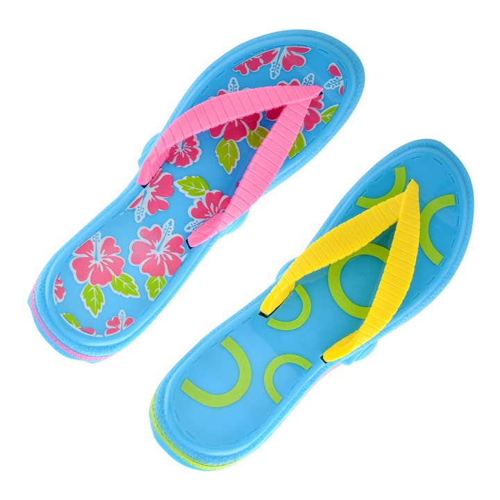 O2Cool - Wholesale Beach Accessories - O2COOL Boca Towel Clip Flip Flop