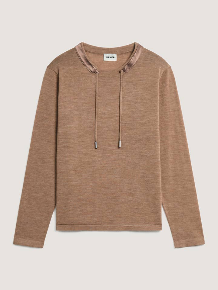 Rodier - Wholesale Knit Sweater - Women's - Merino wool crew neck sweater4