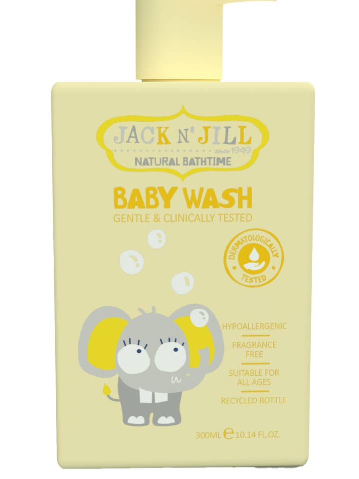 Baby Wash - Natural 300mL for wholesale by Jack N' Jill UK