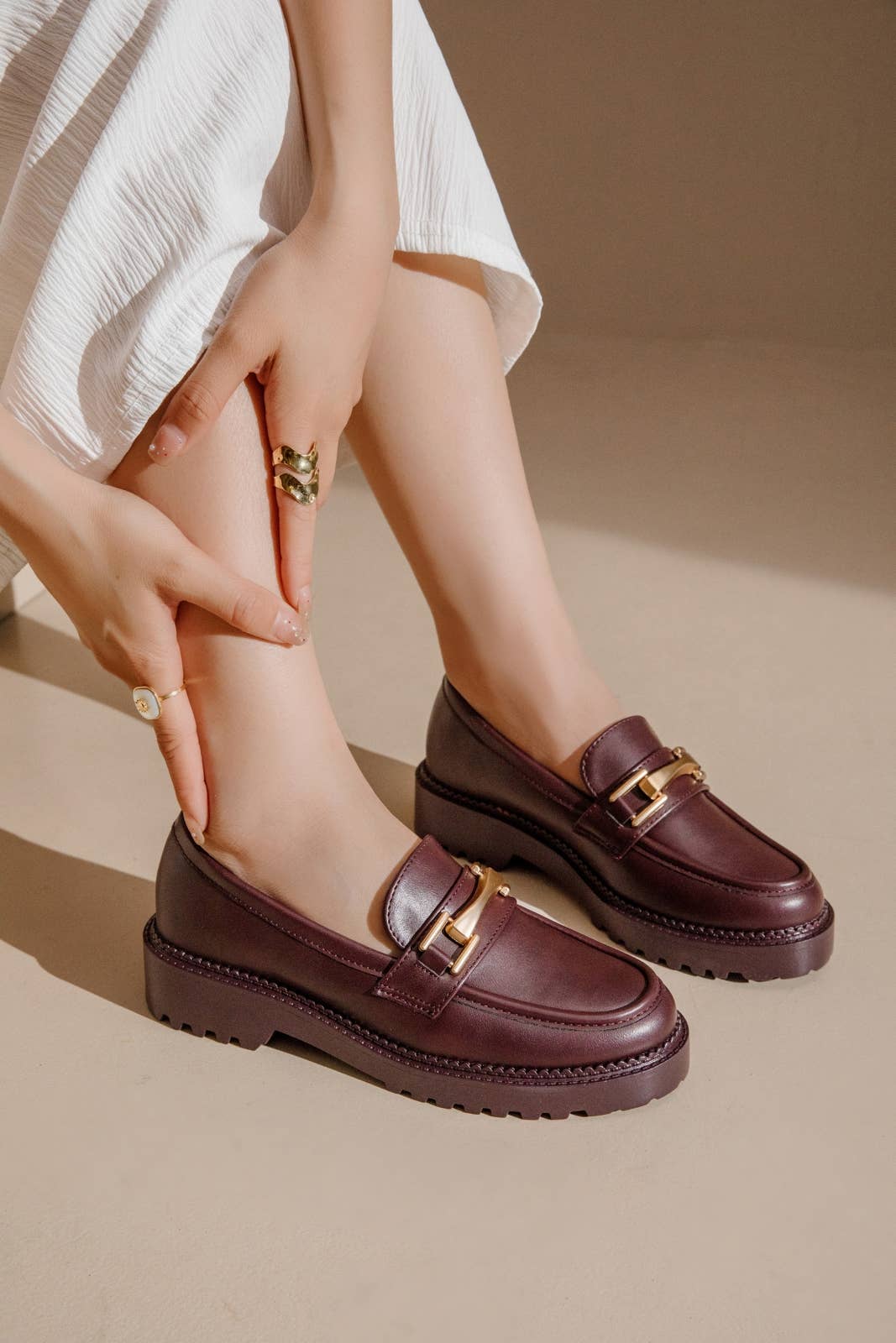 ERYNN - Vente Mocassins – femme - MOCASSIN SEMELLE EPAISSE - LIDYA6