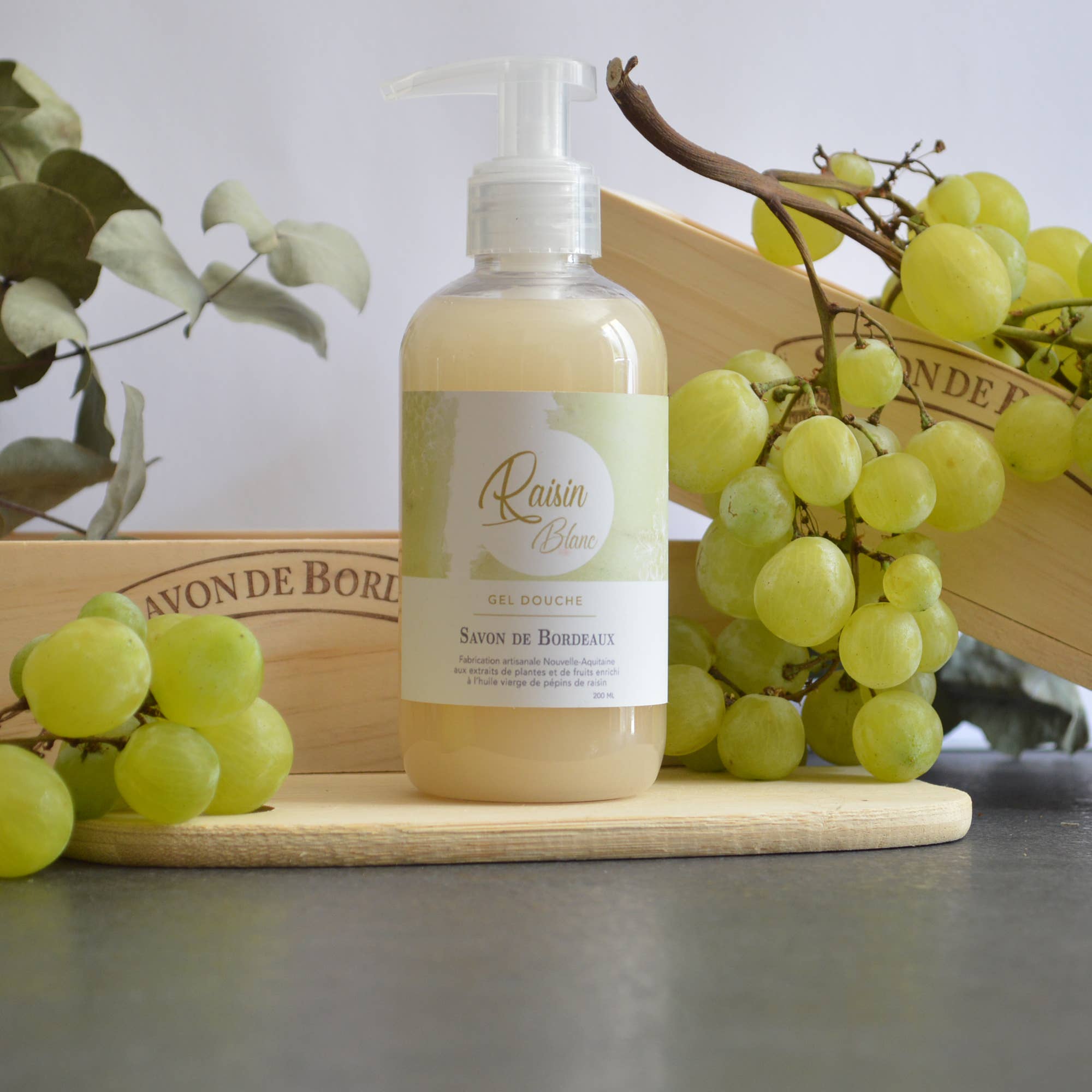 Savon de Bordeaux - Wholesale Body Wash/Shower Gel - HANDCRAFTED SHOWER GEL WHITE GRAPE0